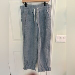 Athleta Wide-leg Linen Pants